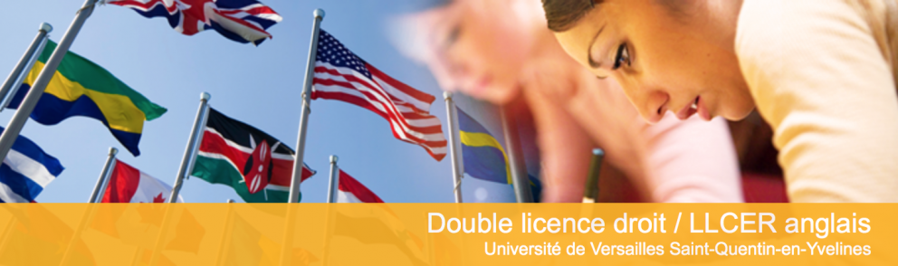 Étudiants et diplômés de la double licence Droit/Anglais